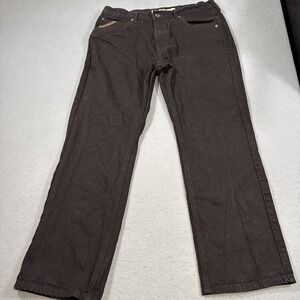 JEANS STRAIGHT LEG Ariat M5 MENS 36X30  BLACK Legacy Stretch  WORK COWBOY